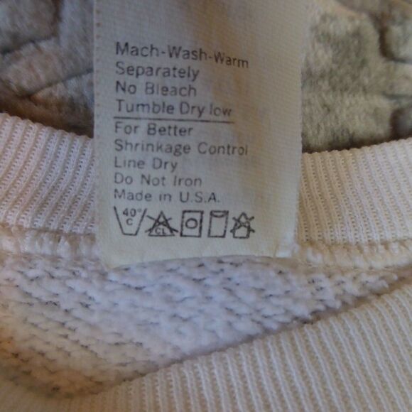 Vintage USC Trojans Sweatshirt Adult Extra Large XL White California NCAA 90s - Picture 5 of 14